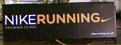 Of course this free clinic was brought to us by Nike Running